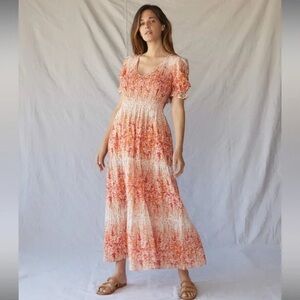 Christy Dawn The Brooklyn Dress in Sunset Gladiola
